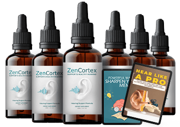 ZenCortex hearing support drops bottle ready to order from the official website